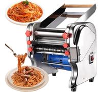 Automatic Noodle Machine - Electric Pasta Maker with Stainless Steel Roller for Homemade Pasta, Dumplings, Spaghetti & Pizza Dough
