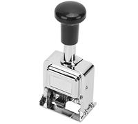 Automatic Numbering Machine,5 Digit Number Stamp Zinc Alloy Shell Automatic Jump Number Self Inking Number Stamp Machine for Banking Accounting