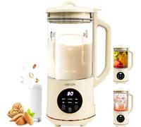 Automatic Nut Milk Maker,Blender for Kitchen 40oz Cold Drinks,27oz Hot Drinks,Soy Milk Maker,Rice Paste,Juice,Baby Food Hot Blender,Corn,Crushing Ice,Delay Start/Keep Warm/Boil Water