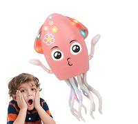 Automatic Octopus Toy - Auto-Avoid Crawling Musical Octopus,Interactive Indoor Activities Electric Robot Toys with LED Lights and Music for Parent-Child Interaction