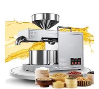 Automatic Oil Press Machine for Hot and Cold Extraction, Commercial Use with Peanut, Flax Seed, Perilla, Sunflower, Sesame