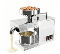 Automatic Oil Press Machine, High Yield Cold Hot Press for Nuts and Seeds