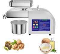 Automatic Oil Press Machine Stainless Steel | 5-9kg/h | Cold & Hot Press for Coconut, Almond, Soybean, Camellia, Sesame & Walnut 1500W Electric Oil Maker with Smart Temperature Control