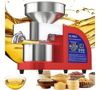 Automatic Oil Press Machine with Temperature Control for Cold and Hot Pressing, Ideal for Extracting Oil from Various Seeds and Nuts
