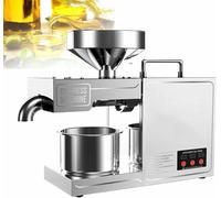 Automatic Olives Oil Extraction Squeezer Commercial Oil Press Machine, Electric Hot/Cold Nut Seed Extractor for Peanuts,Sesame Seeds