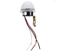 Automatic On/Off Light Sensor Switch, 10 A 12 V/220 V Photocell Dusk to Dawn Switch, Night Light Sensor Twilight Switch for Home, Guys (12 V)