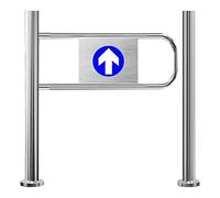Automatic One-Way Safety Swing Gate for Pedestrian Access Control at Stores, Yards, Warehouses