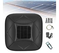 Automatic Outdoor Car Cover with Solar Charging, Intelligent Remote Control Electric Retractable Car Window Covers, Portable Sun and Weather Shelter Black-3L