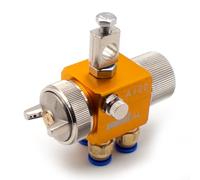 Automatic Paint Spray Gun Mini Sprayer A-100 Painting Pistol Pneumatic Tools for Wave-Soldering Plastic Vacuum Forming Machine(2.0MM)
