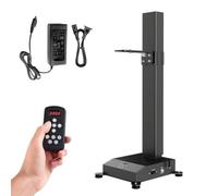 Automatic Pan Tilt Camera Slider, Motorized Vertical Lift with 8 Speed Control, Remote Controlled Stand, 10KG Load, for Indoor Live Streaming