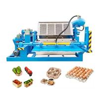 Automatic Paper Egg Tray Making Machine - High Efficiency Waste Paper Recycling Equipment for Egg Carton Production, Egg Tray Manufacturing Equipment