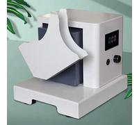 Automatic Paper Jogger, 20W Paper Shaking Machine with 50MM Paper Frame Width, Remove Paper Scraps and Static Electricity, for File, Bill, Document, Holds 500 Sheets A4/A5/A6 Paper