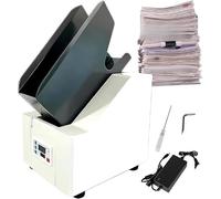 Automatic Paper Jogger and Sorter for A4 A5 A6 Documents, 18000 RPM 70mm Capacity, Fast 5s Finishing for Office, School, Bank Use