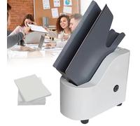Automatic Paper Jogger, Automatic Paper Sorter,18000r/Min Desktop Paper Jogger, 50/70MM Single Slot for Aligning and Separating Envelopes,Cards,Small Papers SingleBlower