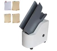 Automatic Paper Jogger with High-Speed Blower for Document Sorting, Removes Paper Scraps, Holds 700 Sheets