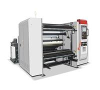 Automatic Paper Roll Slitter Cutter Rewinder Machine- Precision Paper Cutting Machine for Converting Large Paper Rolls into Smaller Sizes (10-1000mm Width)