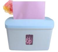 Automatic Paper Shredder, Compact 7.5L Crinkle Cutter for Raffia and A4 Paper, Ideal for Crafts, Birthday and Wedding Box Hampers