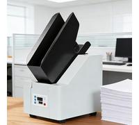 Automatic Paper Sorter & Desktop Jogger, Extra-Large Capacity for A4/A5, Quick Alignment Finisher, Perfect for Schools, Banks & Offices