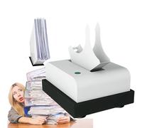 Automatic Paper Sorting Machine, Desktop Paper Aligner with Static Removal, 20W Single Blower, Efficient Office Organizer for A4 A5 A6