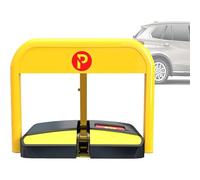 Automatic Parking Lock - Remote Control Carport Barrier with 2 Remotes, Intelligent Parking Lock and Alarm Functions for Secure Car Parking