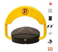 Automatic Parking Lock with Remote Control, Intelligent Car Parking Barrier with Alarm Function and Reflective Strip for Enhanced Security