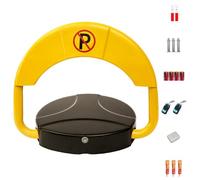 Automatic Parking Lock with Remote Control, Intelligent Car Parking Barrier with Alarm Function and Reflective Strip for Enhanced Security
