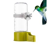 Automatic Parrot Water Dispenser, Parrot Water Dispenser, 140ml Parrot Cage Water Dispenser, Green Water Feeder For Parrots, Finches, Hanging Feeders