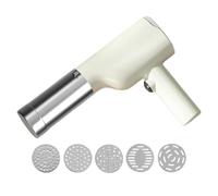 Automatic Pasta Machine: Electric Pasta Machine with Built-in Mixer, Fast Pasta Preparation | Rechargeable Portable Noodle Machine, Cordless Bare : Press with