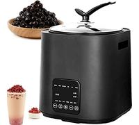 Automatic Pearl Pot, 5L Commercial Milk Tea Maker, Fully Automatic Tapioca Balls Cooker with Touchscreen, for Bubble Tea and Taro Balls