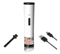 Automatic Pepper Mill - Portable Electric Spice Mill | Hand Use A for Salt Modern Kitchen Gadgets for Peppercorns, Cumin, Culinary Kitchen, Pr Table Accessories
