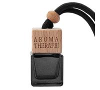 Automatic Perfume Pendant - 8ml Empty Perfume Bottle, Hanging Essential Oil Diffuser, Car Interior Perfume Holder | Wired Glass Bottle, Refillable Air Freshener