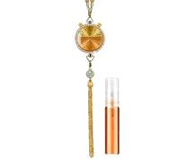 Automatic Perfume Pendant - Clock Shape Air Freshener Vehicle Fragrance Dispenser Car Decoration | Long Pity Fragrance with Stylish Design for Car