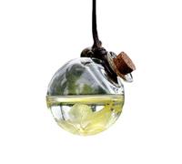 Automatic Perfume Trailer Perfume Bottle Made of Glass, Hanging Ornament | Transparent Automatic Air Freshener Bottle for Fragrances, Residential Decoration, Vehicle Decoration,