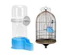 Automatic Pet Bird Water Dispenser - Bird Cage Drinking Device | Bird Water Feeder | Feeded for the | Parakeet Feeder Drinker
