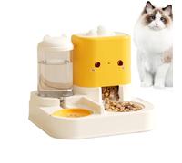 Automatic Pet Cat Feeder - Large Capacity Food and Water Dispenser | Durable Feeding Station, Convenient Puppy Supply, Soul Container