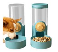 Automatic Pet Feeder - 1000ml Capacity Feeder for Rabbits, Cats and Small Animals | Large Rabbit Feeder with Comfort Design, Cage Food and Water Bowl for Sea