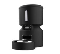 Automatic Pet Feeder - 4L Dry Food Dispenser with Meal Call & Timer Settings, Dual Power Feeding Machine for Cats & Dogs, 1-5 Meals Per Day