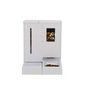 Automatic Pet Feeder and Waterer with 2K Camera, 5L Food 4L Water Tank - Dry/Wet Separation, Dual-Band WiFi, Clog-Free Dispensing for Cats & Dogs (11-Day Capacity)