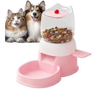 Automatic Pet Feeder, Automatic Food Dispenser, 2L Food Dish with Press Design, Portable Pet Dish, Accessory for a