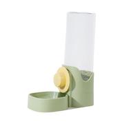 Automatic Pet Feeder Cage Hanging Water Bottle, Pet Water Dispenser, for Cats And Dogs(Green)