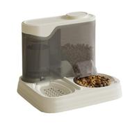 Automatic Pet Feeder - Food And Water Dispenser | Non-Slip 2-In-1 Feeding Dispenser | Water Dispensers Station | Fish Feeder For Home, Apartment, Vacation, Multi-Pet Household