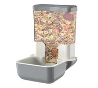 Automatic Pet Feeder, Food Water Dispenser, Large Capacity Bowl, Double Function Design, Spill-Resistant Structure, Ideal for Small Animal Feeding and Daily Pet Care Routine