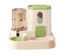 Automatic Pet Feeder for Cats Dogs Small Pets with Visual Tank for Easy Refill Kitchens(Green)