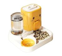 Automatic Pet Food Dispenser, 2 in 1 Water and Food Dispenser, Large Volume Food Container with Bowls Accessories for Pets Puppies Cats