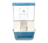 Automatic Pet Food Dispenser - Heavy Duty Feeding Bowl Space Saving Storage Container | Easy Dish for Rabbits, Parrots, Ferrets, Hedgehogs, Pigeons,