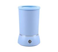 Automatic Pet Paw Cleaner - Electric Dog Foot Washer with Soft Silicone Bristles - Portable & Quick Cleaning Tool for Pets (Blue)