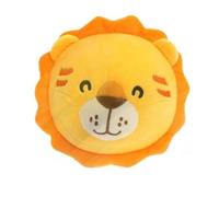 Automatic Pet Toy,Bouncing Musical Plush Toy for Pets - Jumping Tiger & Lion Soft Animal with Sound Effects,13x13cm Interactive Cat Dog Toys Cute Cartoon Interactive Bouncing Ball with Sound (Lion)