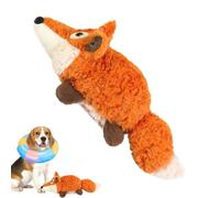 Automatic Pet Toy, Tough Puppy Chewing Doll With Smart Tail-Wagging, Bite-Resistant Electric Chewing Toy for Medium Small Dogs Indoor Outdoor Home Yard Playtime