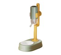 Automatic Pet Water Dispenser - 750Ml Height Adjustable Standing Water Bowl, Anti Spill Graviity Feeding Design | Small Animal Hydration Station For Hamster Bunny Hedgehog Cage Uses