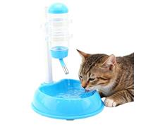 Automatic Pet Water Dispenser, Slow Flow Drinking Bowl on Stand for Drinks - Adjustable Height Pet Water Bowl for Small Squirrel Herisso